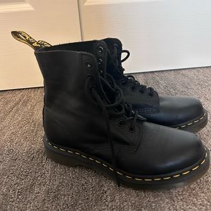 Doc Martens black combat boot size 7